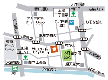 サロン・ド・サングリエ地図